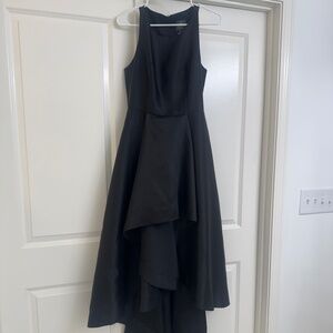Adrienne Papell high low mikado gown
